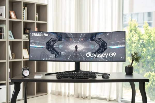 Samsung выпускает игровой монитор Odyssey G9 по всему миру