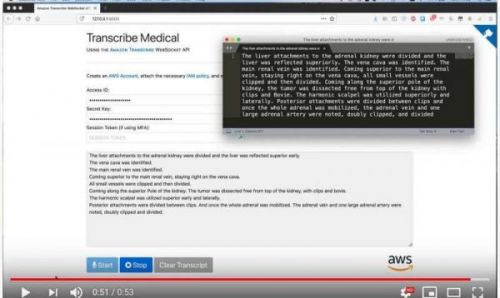 Amazon запускает Transcribe Medical для врачей, чтобы диктовать речь в текст