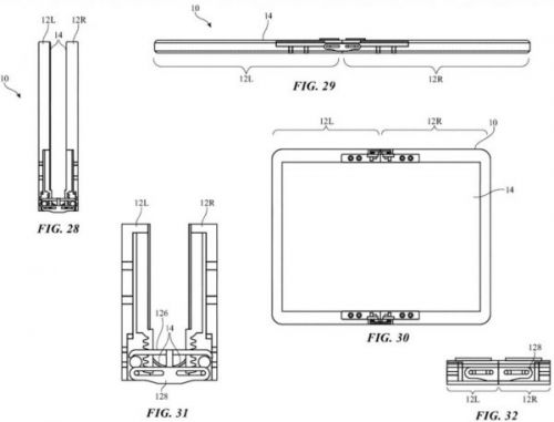 Apple подала патент на складное устройство с подвижными клапанами, предотвращающими сгибы