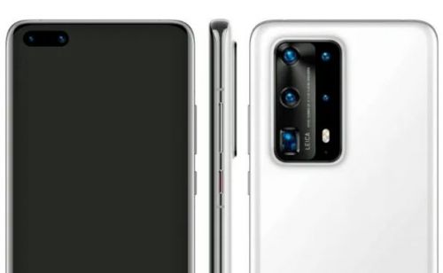 Huawei P40 Pro демонстрирует установку Penta-камеры и дисплей с двумя отверстиями