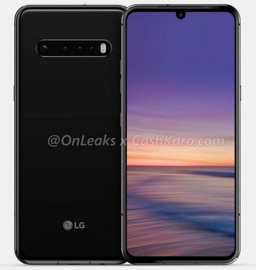 LG G9 утечка в высоком качестве, показывает блок из 4 камер сзади