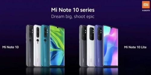 Mi Note 10 Lite будет объявлен 30 апреля
