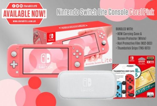 Nintendo Switch Lite в цвете Coral Pink распродано в течение нескольких часов