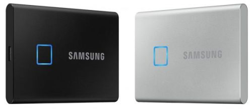 Новый Samsung Portable SSD T7 Touch представлен на на CES 2020