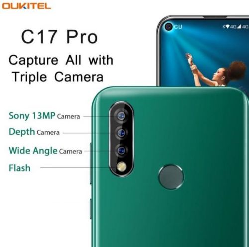 Обзор смартфона Oukitel C17 Pro: дисплей Bling Hole с потрясающей тройной камерой