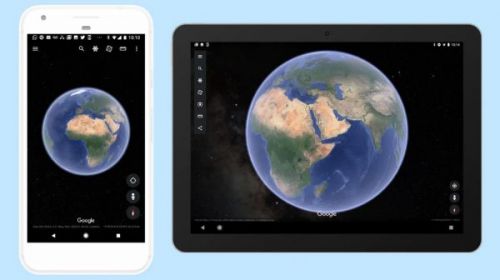Приложение Google Earth теперь доступно на вашем мобильном устройстве