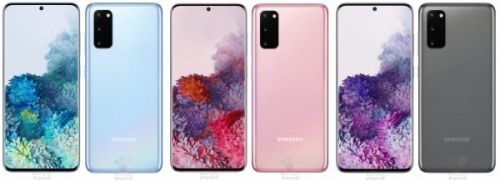 Samsung Galaxy S20 выпускается в розовом и сером цветах
