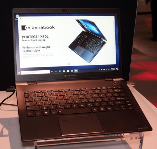 Sharp продемонстрировала сверхлегкий ноутбук Dynabook Portégé, систему видеомонтажа 8K и многое другое на выставке CES 2020