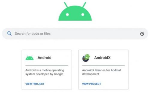 Теперь вы можете искать Android с открытым исходным кодом проекта