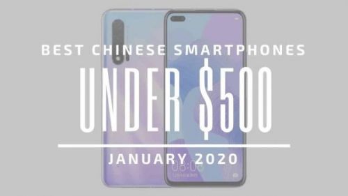 Топ-5 лучших китайских телефонов по цене до 500 - январь 2020 года