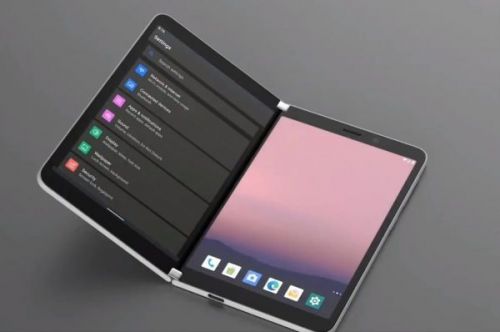 Вот как может выглядеть Android, работающий на Surface Duo с двумя экранами