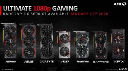 Запущен графический процессор AMD Radeon RX 5600 XT «Ultimate 1080p Gaming»