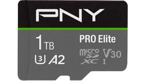 PNY представила самую совершенную в мире карту microSD емкостью 1 ТБ
