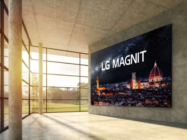 LG запускает 163-дюймовый телевизор с дисплеем microLED
