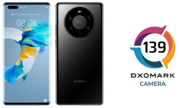 Huawei Mate 40 Pro + возглавил рейтинг камер смартфонов DxOMark
